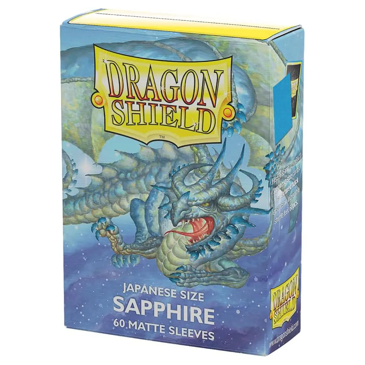 Dragon Shield Japanese Size Sapphire 60 Matte Sleeves 1