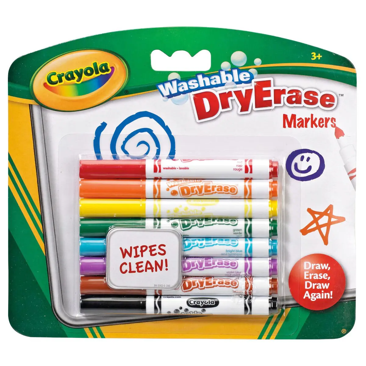 Crayola Washable Dry Erase Markers (8 Pack) 1