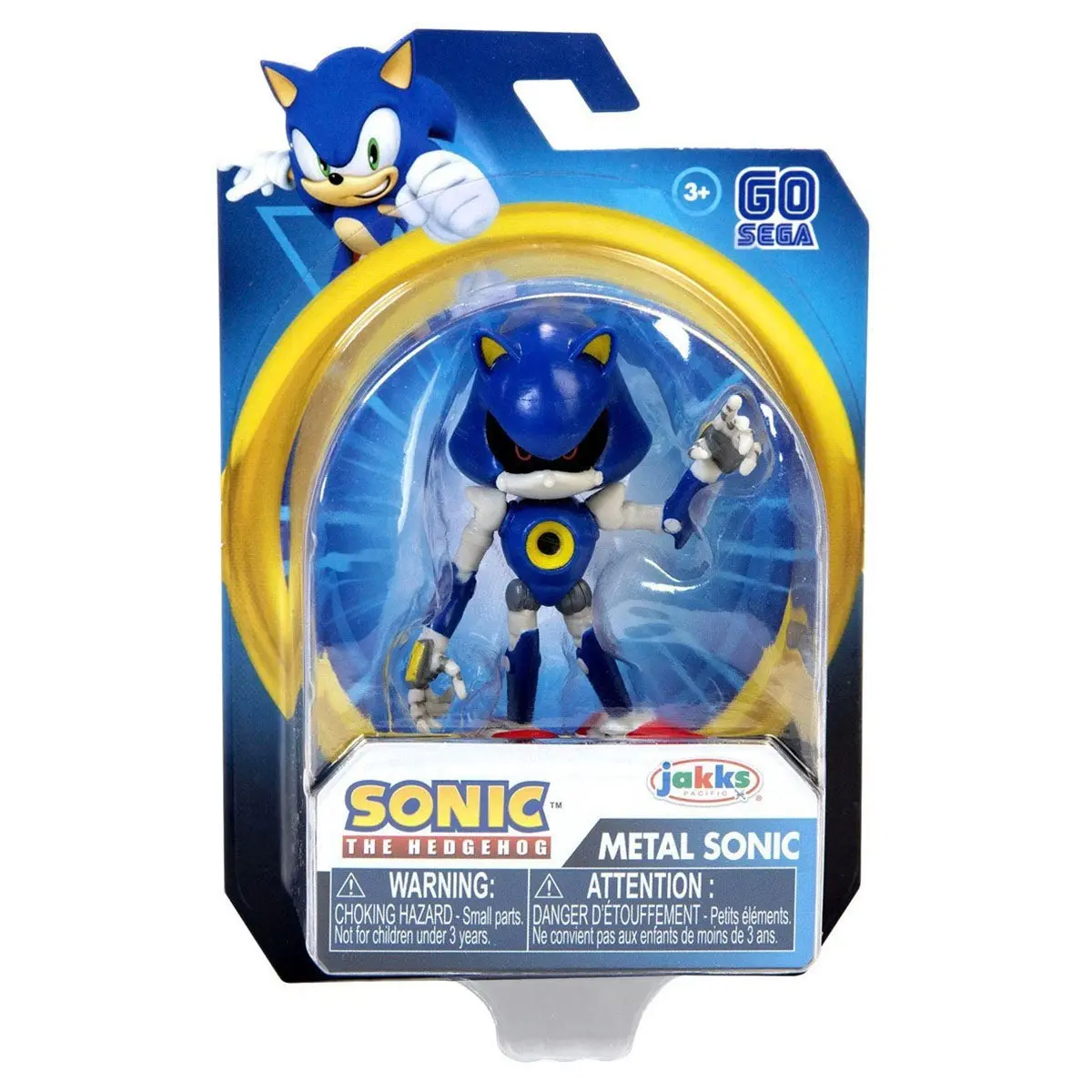 Sonic The Hedgehog Metal Sonic 2.5" Figure 1