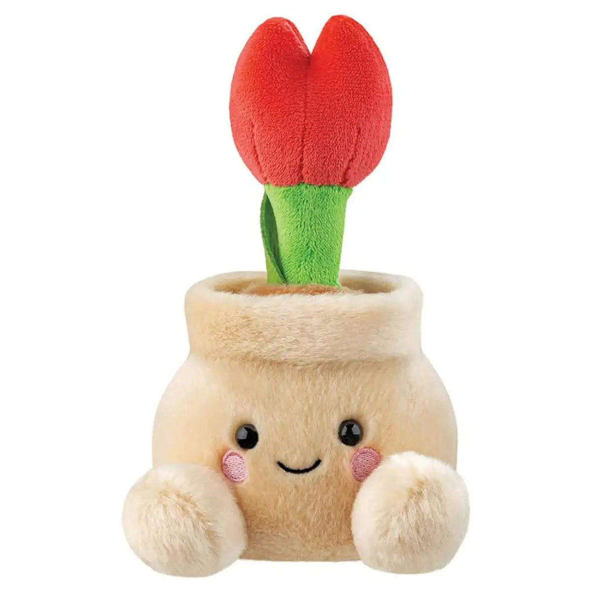 Palm Pals Lilybelle Potted Tulip 13Cm Soft Toy 1