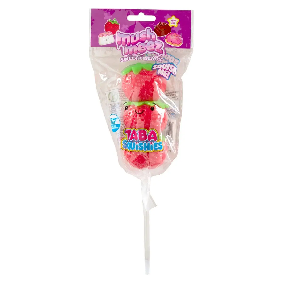 Mushmeez Taba Squishies Sweet Friends Strawberry Fidget Toy 1