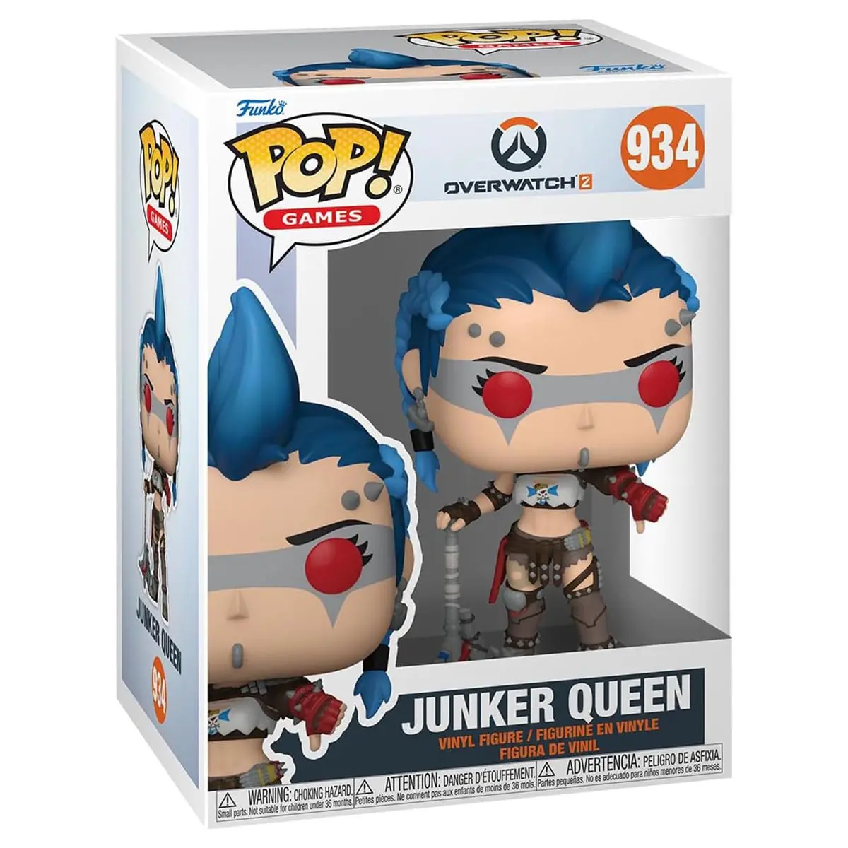 Funko Pop! Games: Overwatch 2: Junker Queen Vinyl Figure #934 1