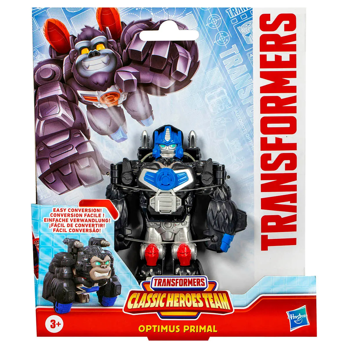 Transformers Classic Heroes Team: Autobot Optimus Primal Figure 1