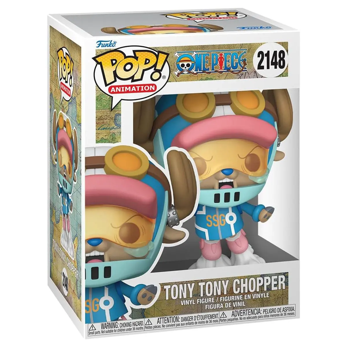 Funko Pop! Animation: One Piece Tony Tony Chopper (Egghead Arc) Vinyl Figure #2148 1