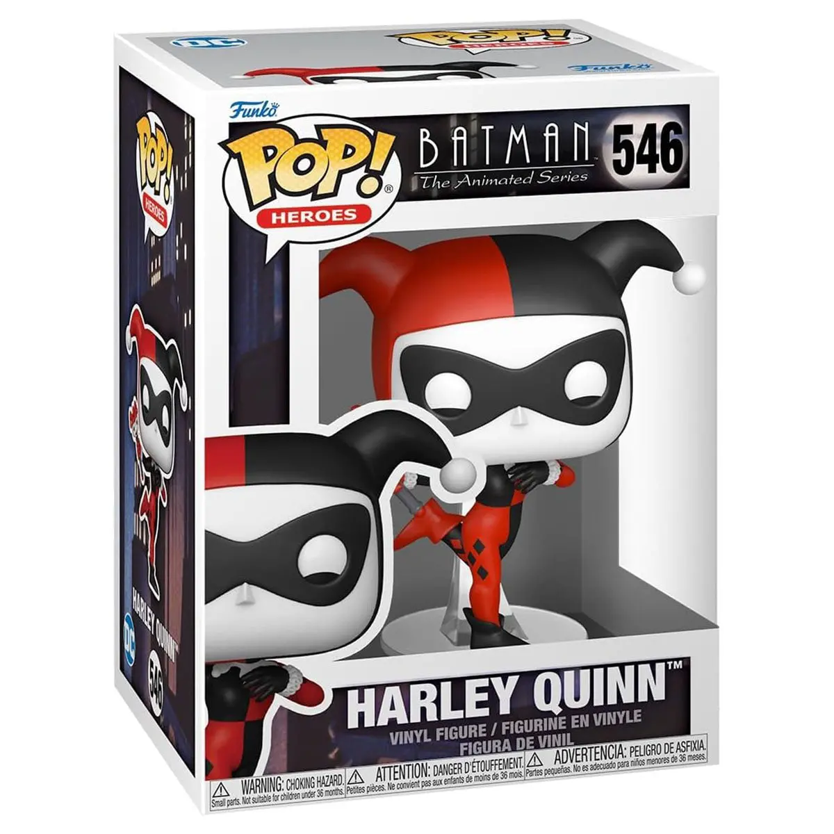 Funko Pop! Heroes: Batman: The Animated Series: Harley Quinn Vinyl Figure #546 1