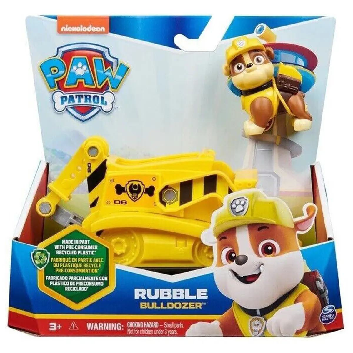 Paw Patrol Rubble Bulldozer Sustainable Vehicle 1
