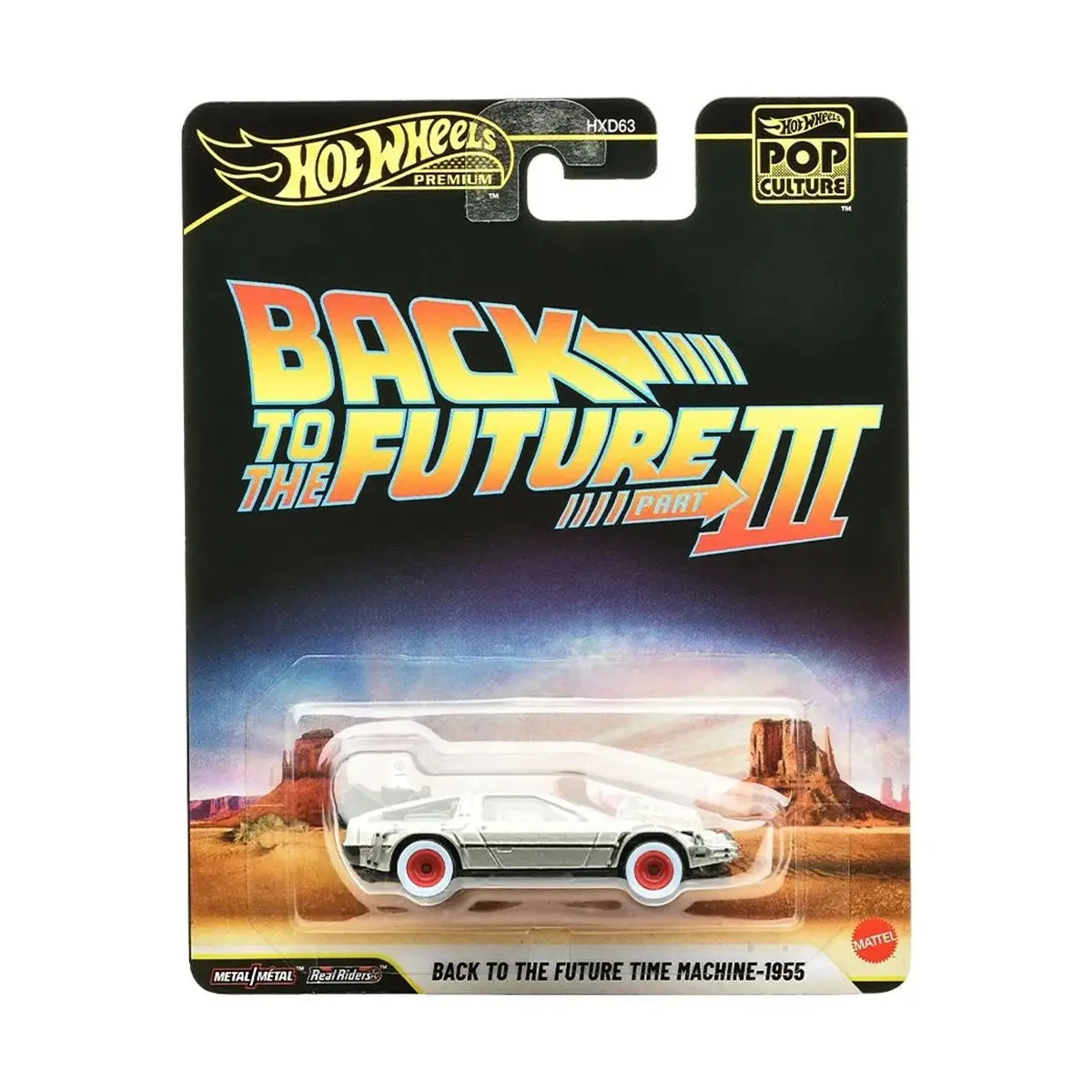 Hot Wheels Pop Culture Back To The Future Time Machine 1955 Car 1