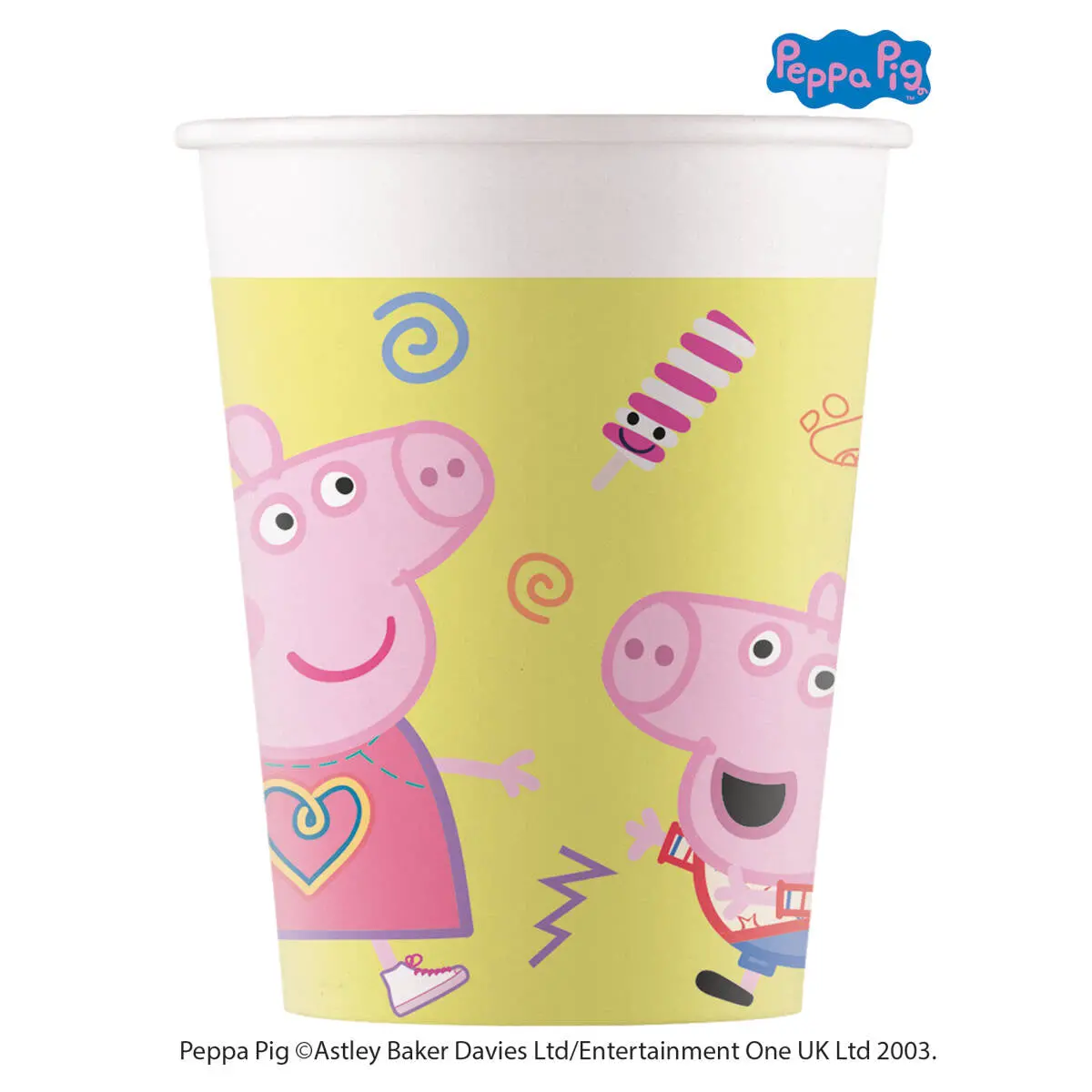 Peppa Pig Paper Cups Pack Of 8 1