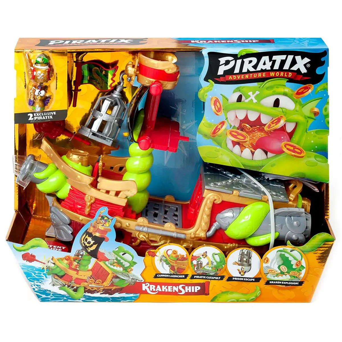 Piratix Kraken Ship Playset 1