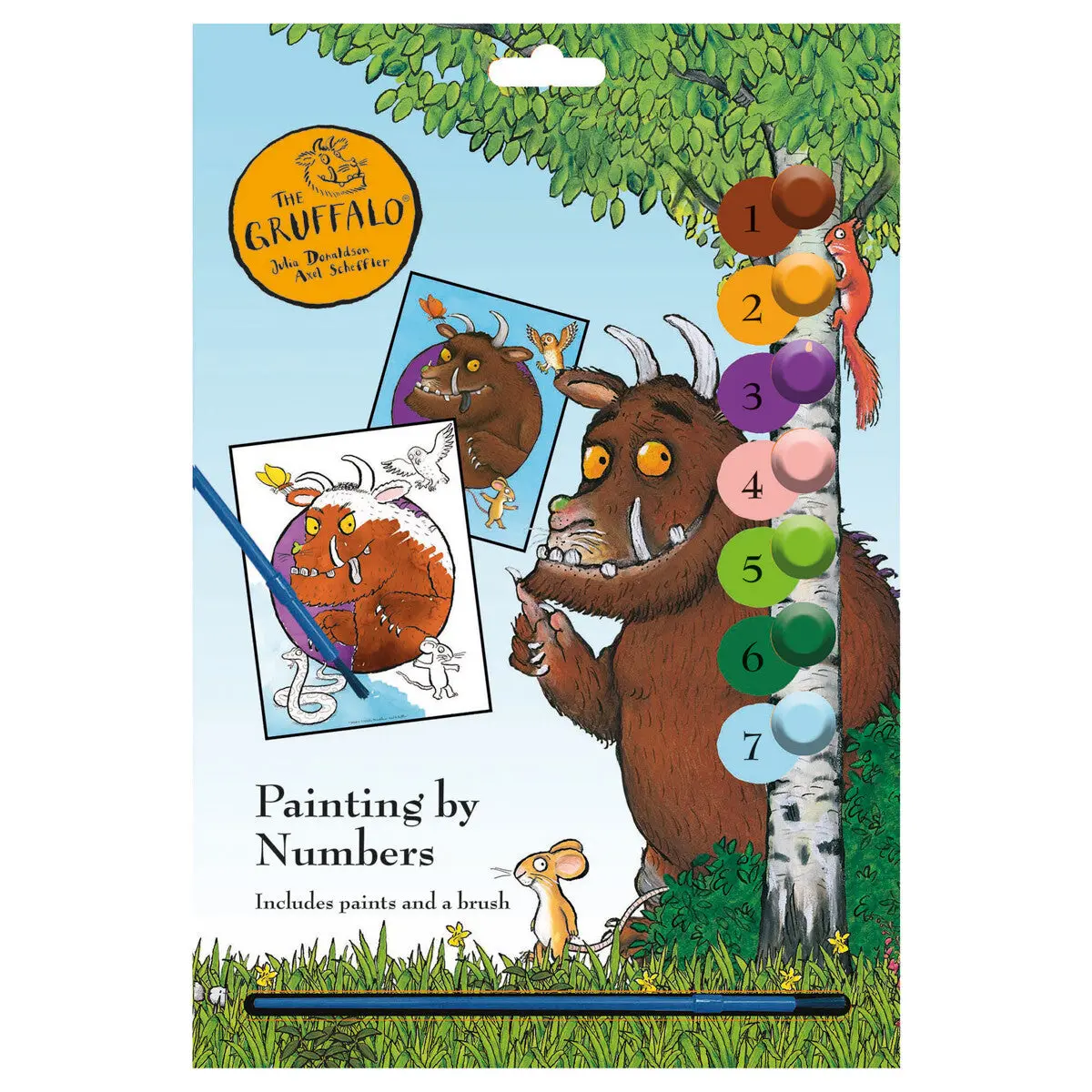 The Gruffalo Painting By Numbers 1