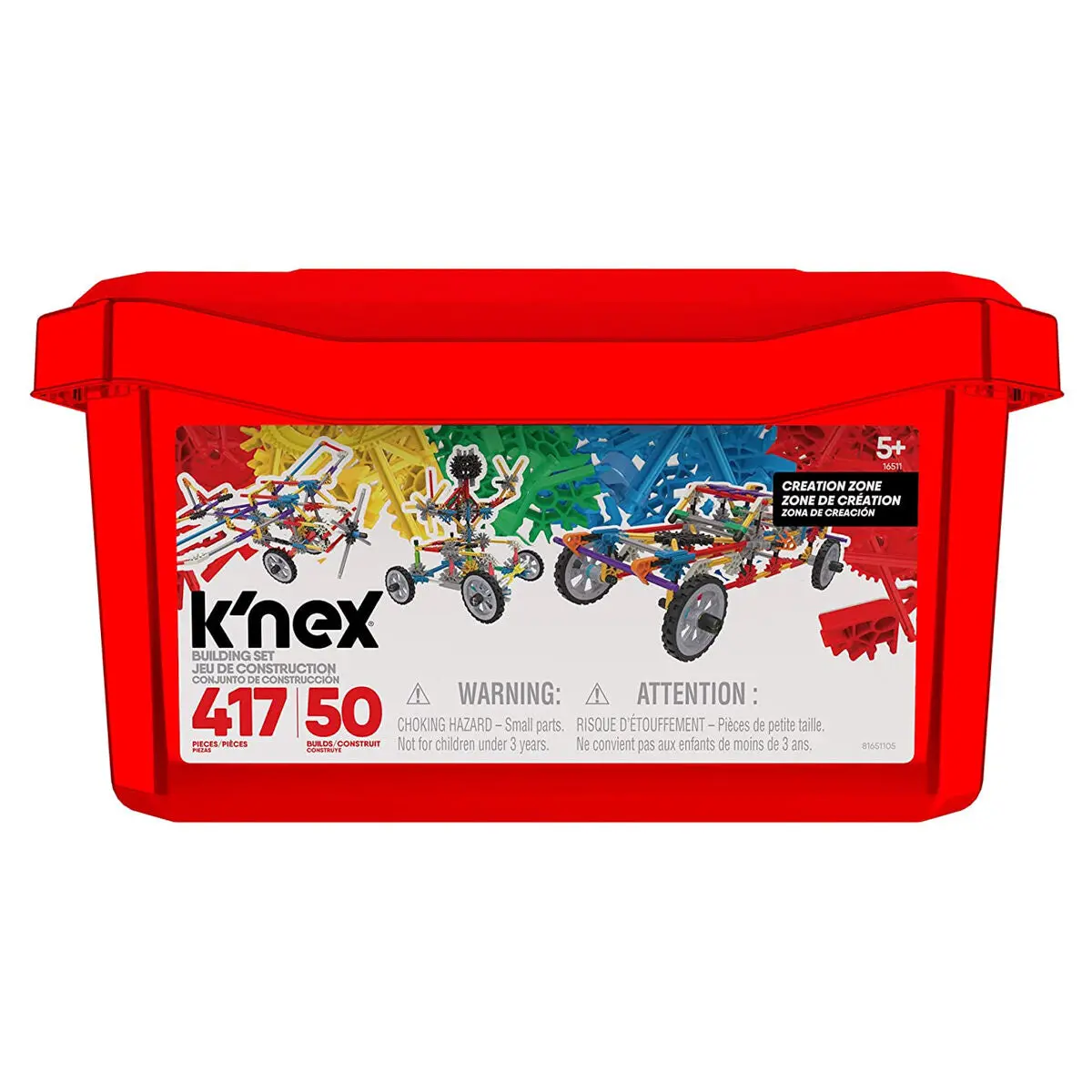 K'nex Creation Zone 50 Model Building Set 1