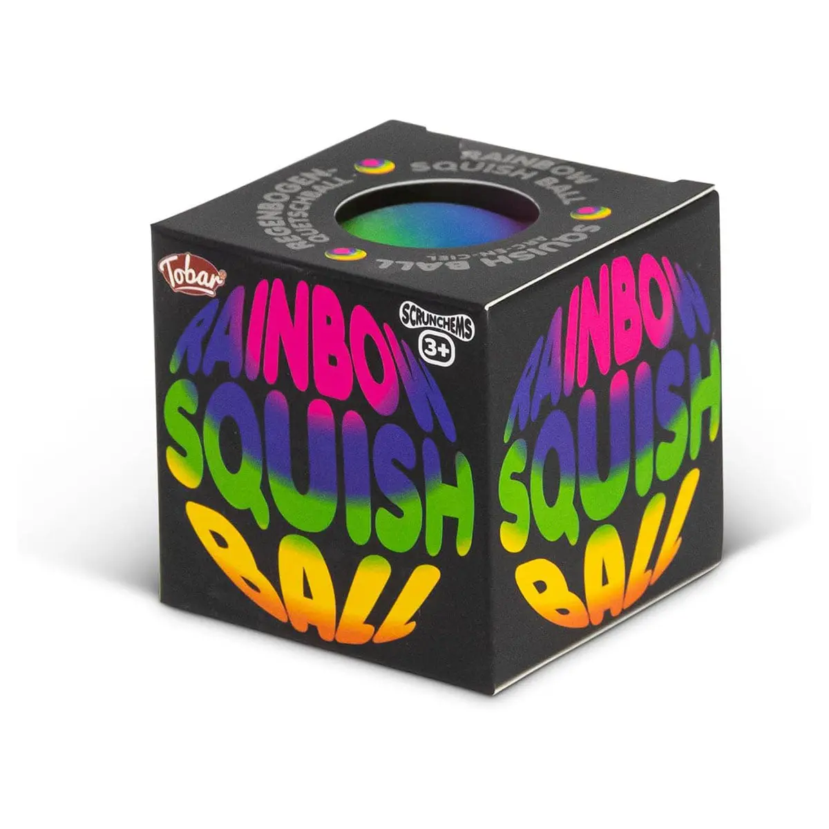 Scrunchems Rainbow Squish Ball 1
