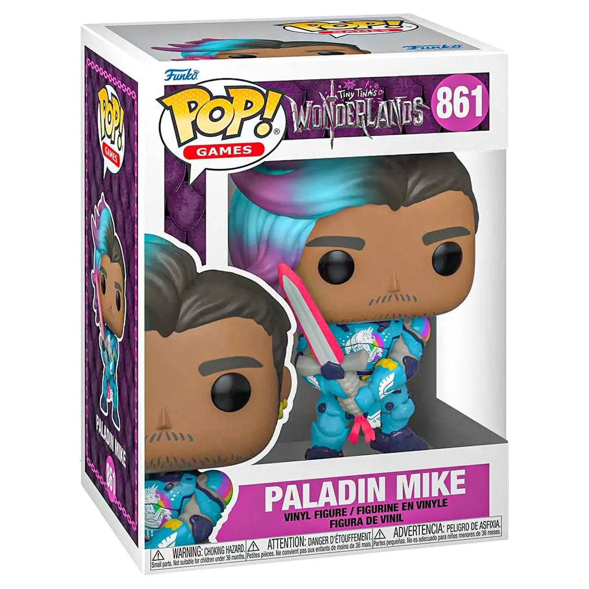 Funko Pop! Games: Tiny Tina's Wonderlands Paladin Mike Vinyl Figure #861 1