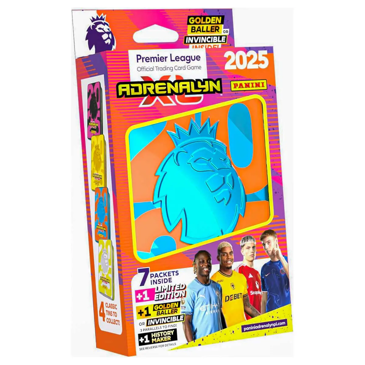 Panini Premier League 2024/25 Adrenalyn Xl Official Trading Card Game Mega Tin - Blue 1