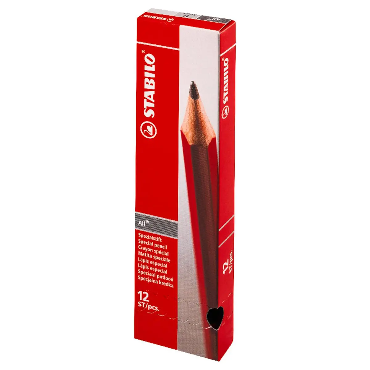 Stabilo All Brown Pencil (12 Pack) 1