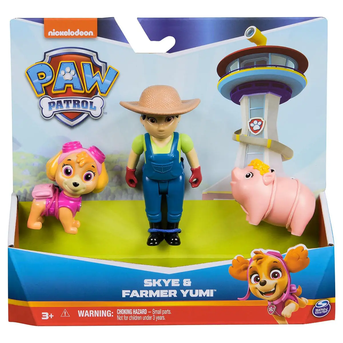 Paw Patrol Skye & Farmer Yumi Figure Set 1