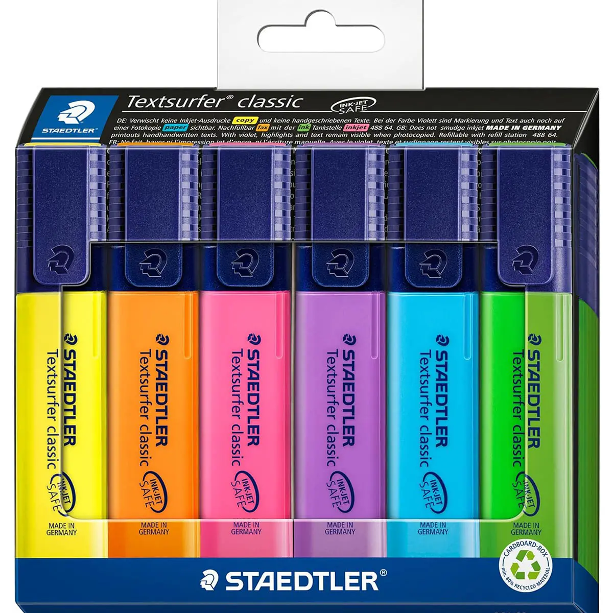 Staedtler Textsurfer Classic Highlighters (6 Pack) 1