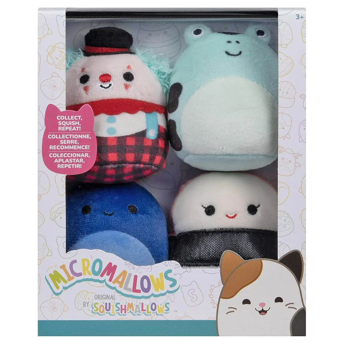 Squishmallows Micromallows Solenn, Preeti, Ukee, Dear (4 Pack) 1