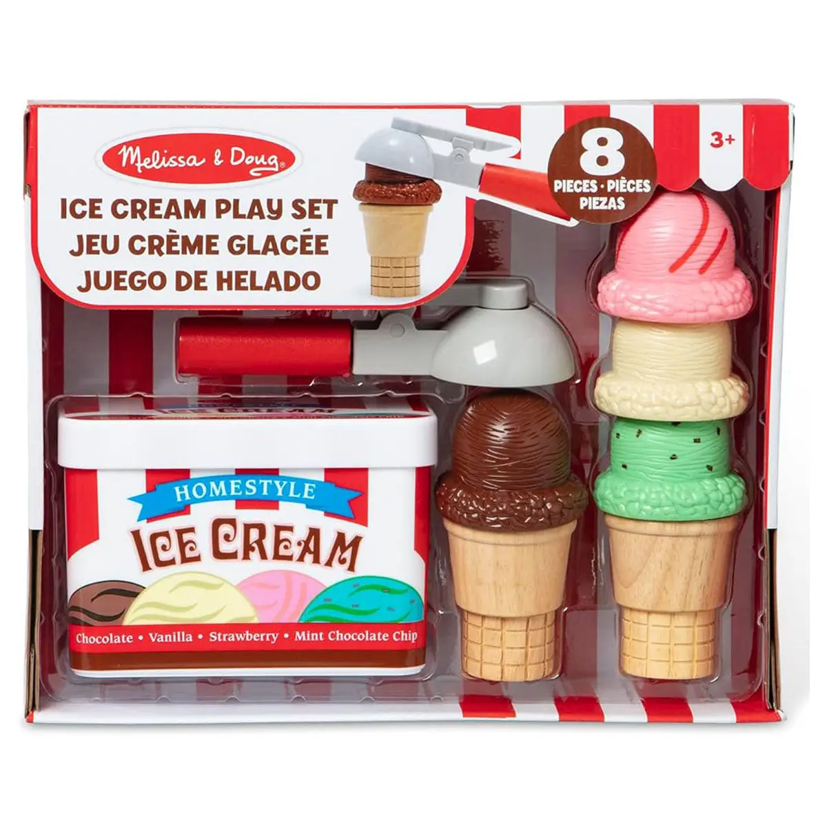 Melissa & Doug Ice Cream Play Set 1