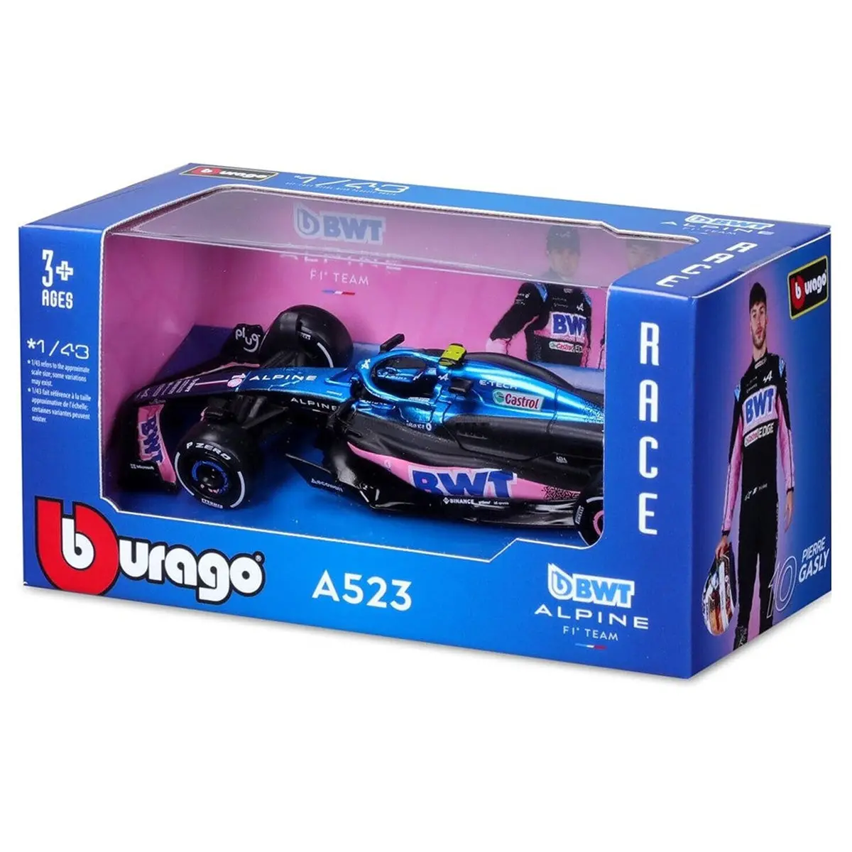 Bburago Bwt Alpine F1 Team A523 2023 Pierre Gasly 1:43 Race Car 1