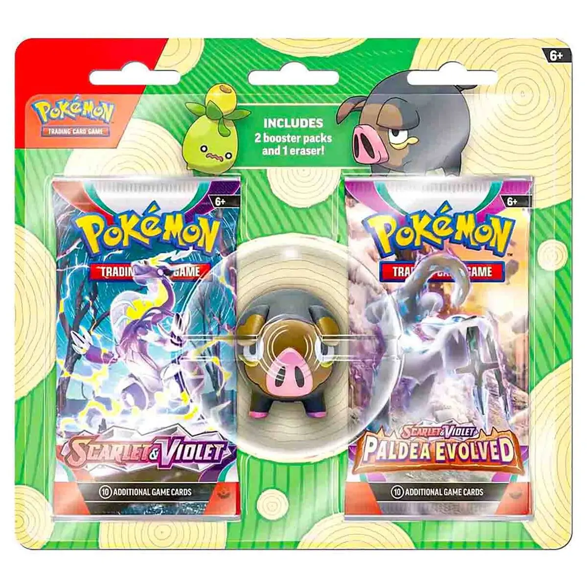 Pokémon Tcg: Back To School Eraser Blister Pack - Lechonk 1