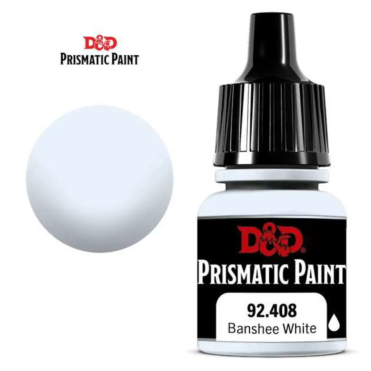 Wizkids D&D Prismatic Paint 92.408 Banshee White 8Ml 1