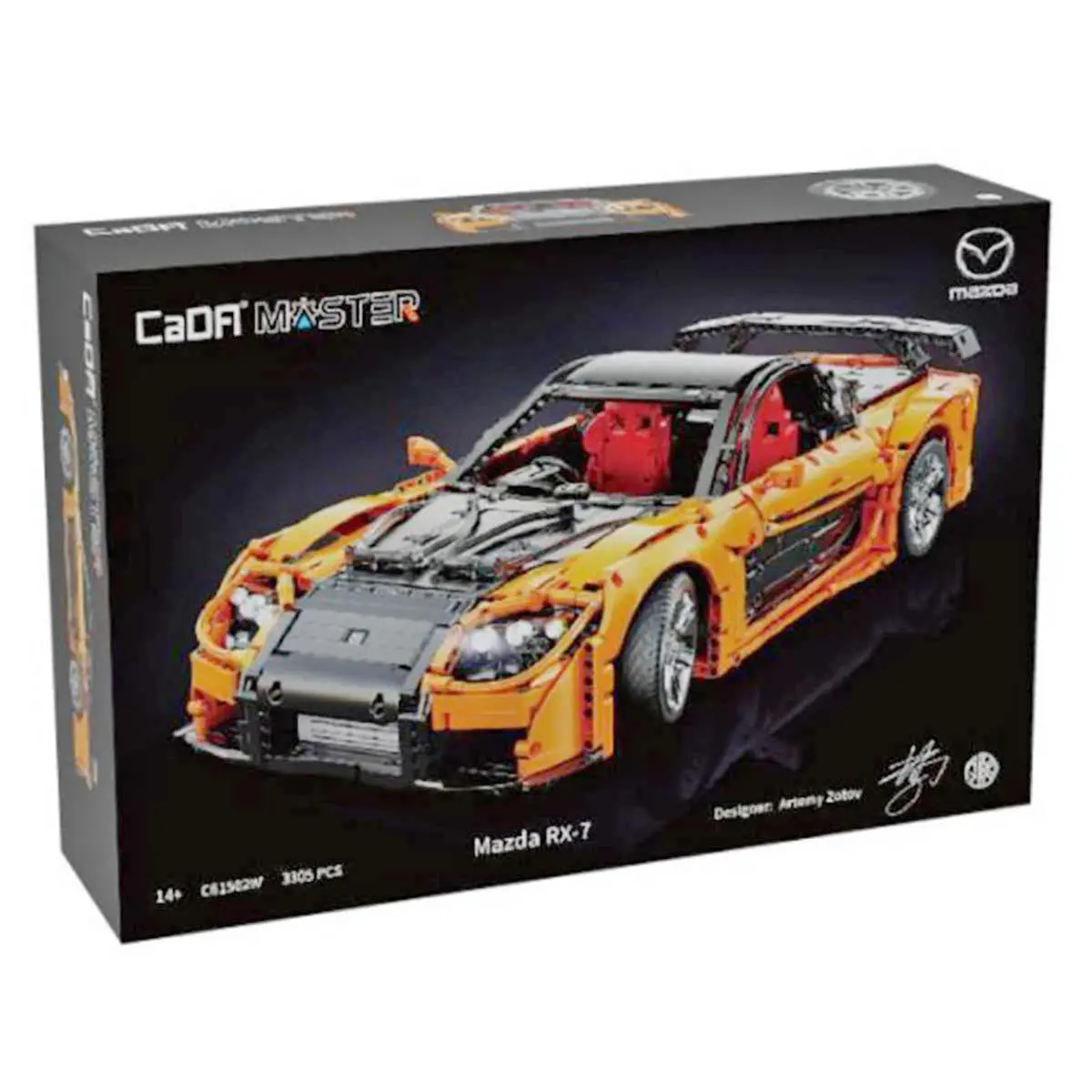 Cada Mazda Rx-7 1:8 Scale Building Set (3305 Piece) 1