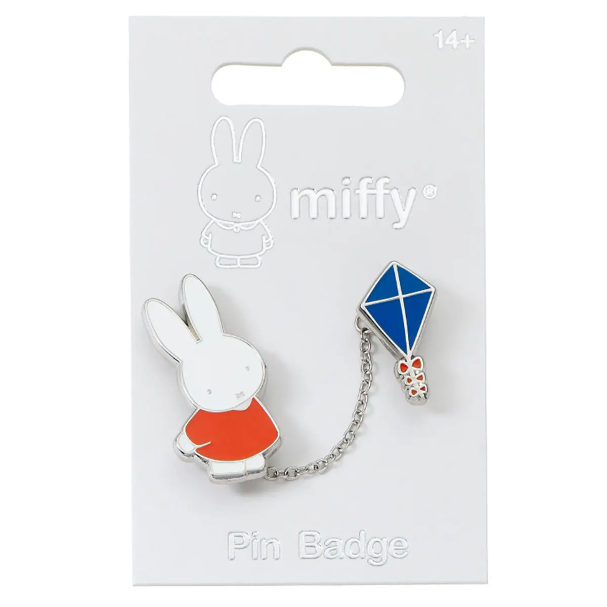Miffy Flying Kite Pin Badge 1