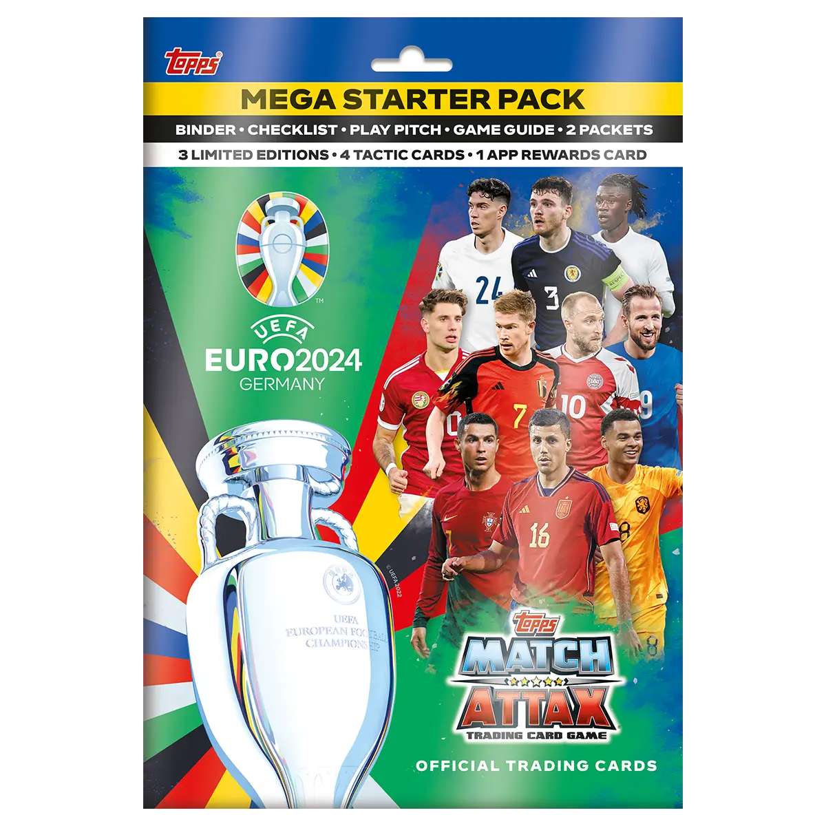 Topps Match Attax Euro 2024 Trading Cards Starter Pack 1