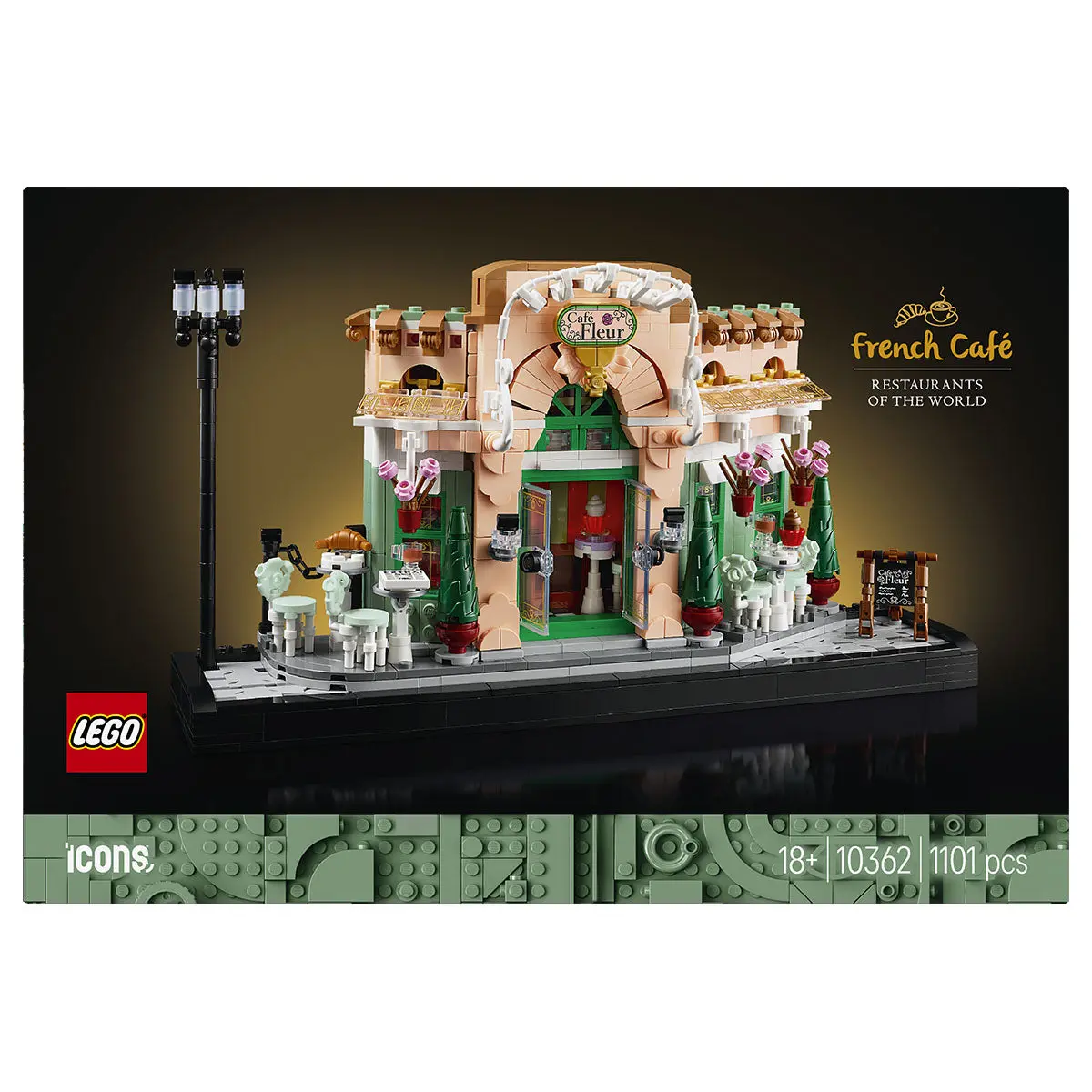 Lego Icons French Café Building Set 1
