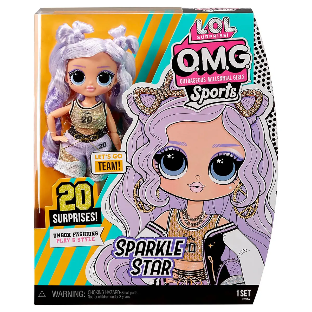 L.O.L. Surprise! Omg Sports Sparkle Star Fashion Doll 1