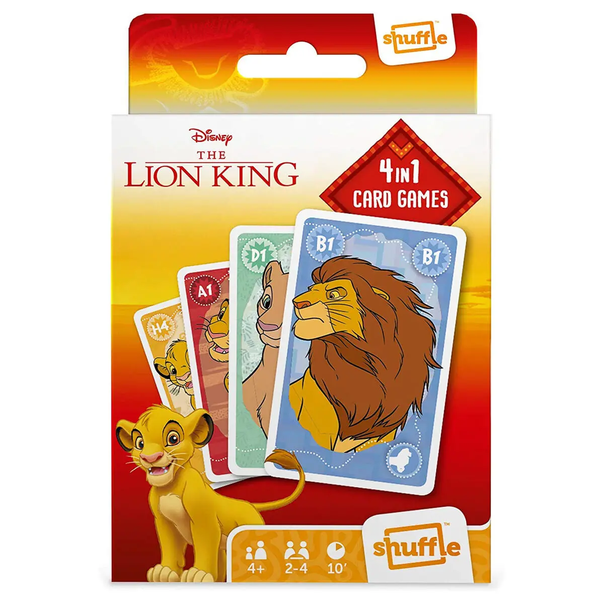 Shuffle The Lion King 4-In-1 Card Games 1