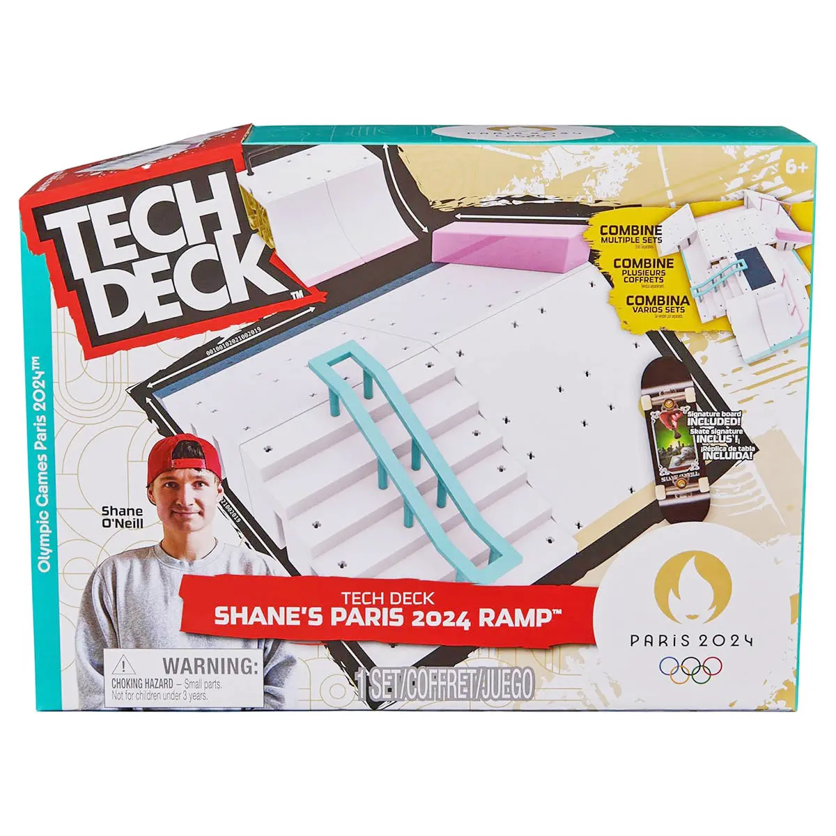 Tech Deck Shane's Paris Ramp 2024 X-Connect Fingerboard Set 1
