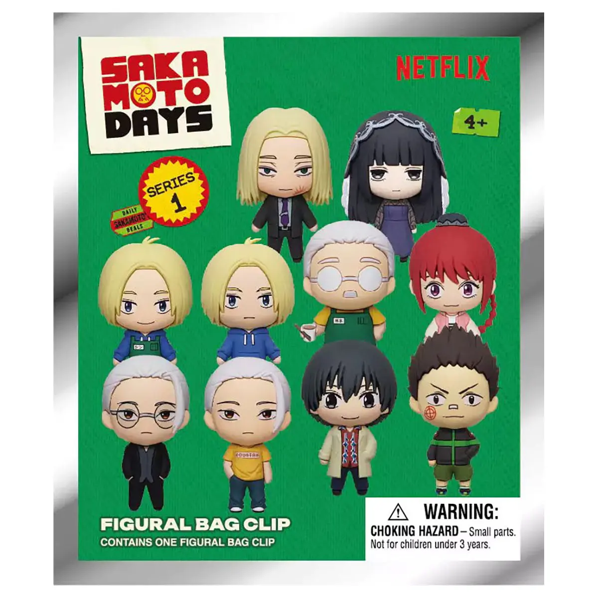 Sakamoto Days Series 1 Bag Clips 1