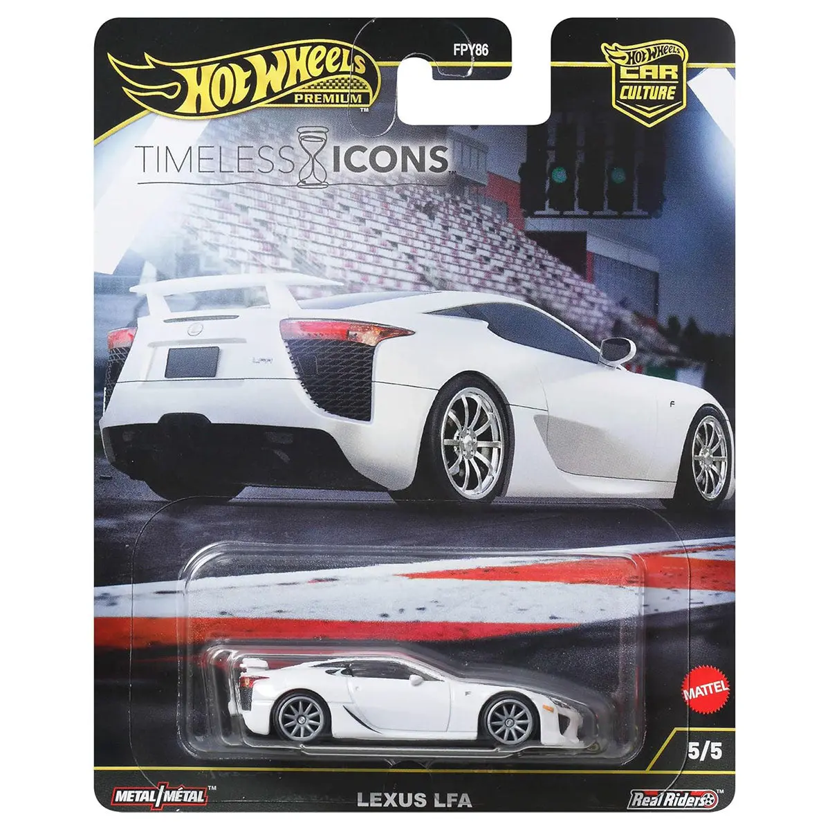 Hot Wheels Car Culture Timeless Icons Lexus Lfa Car 5/5 1