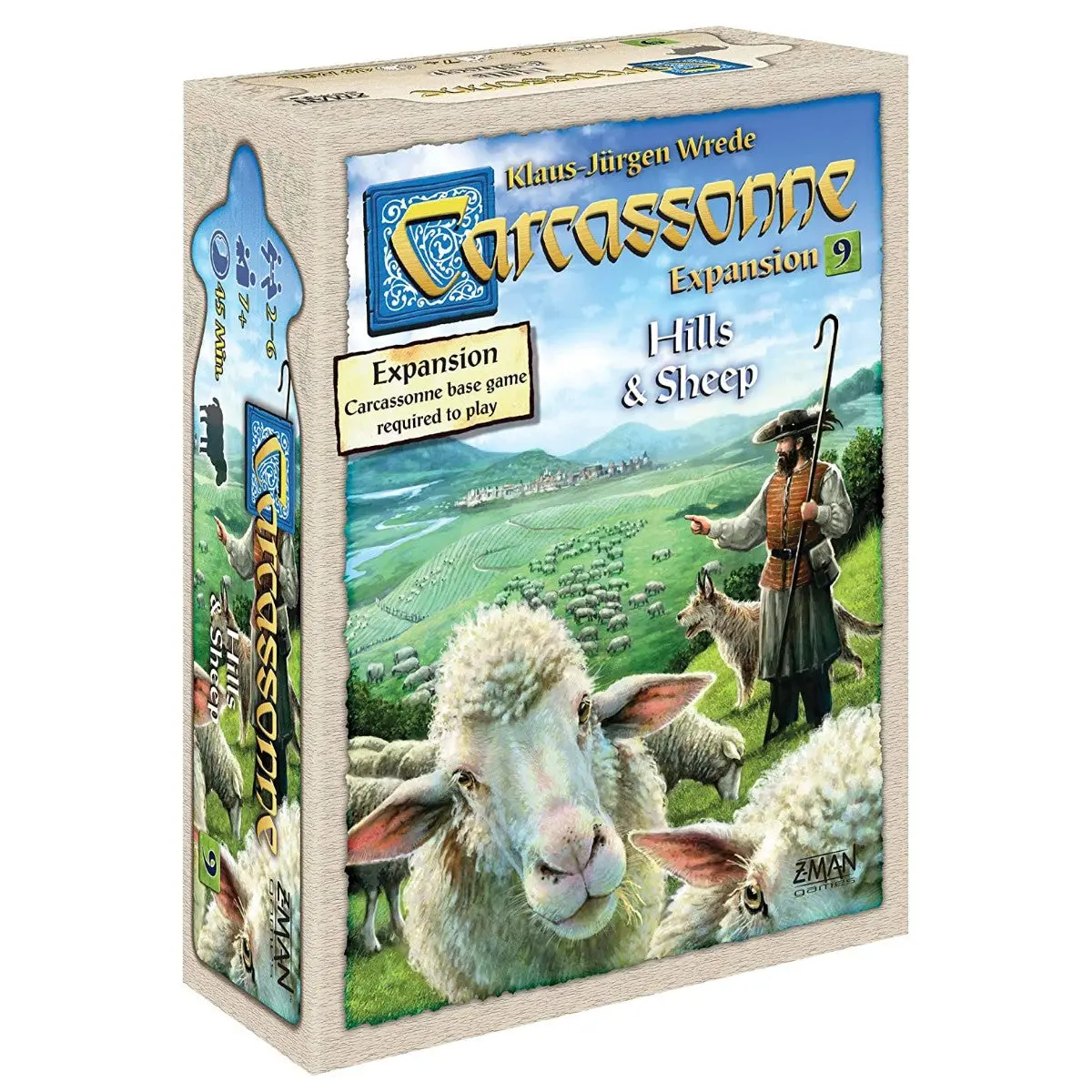 Carcassonne: Hills & Sheep Expansion 9 Game 1