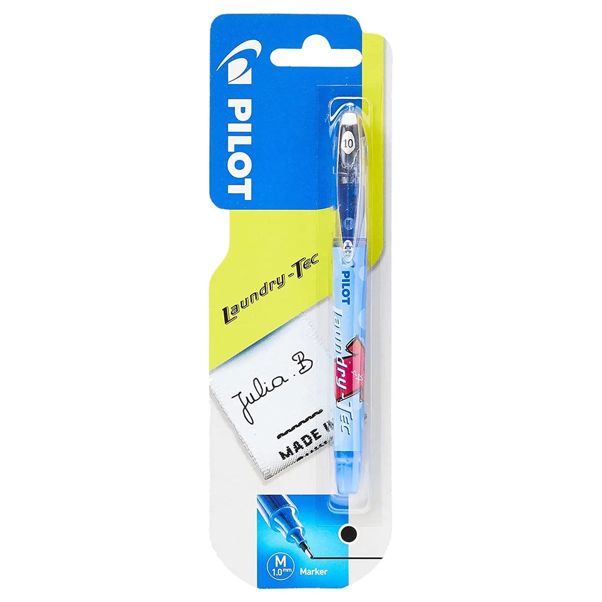 Pilot Laundry-Tec M 1.0 Fabric Black Marker Pen 1
