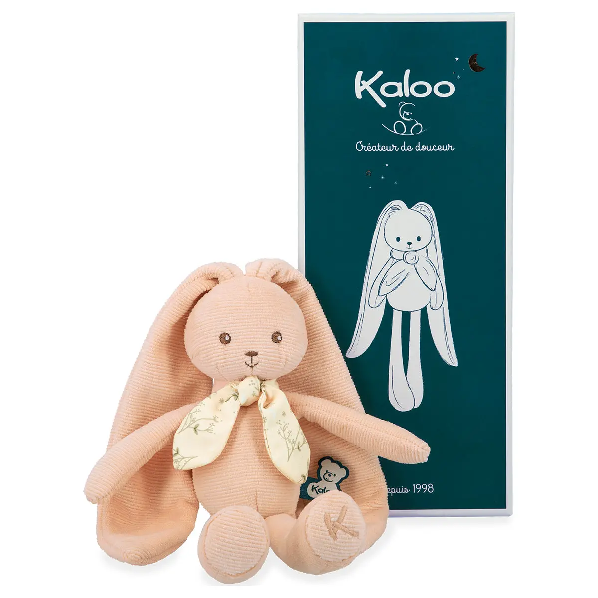 Kaloo Lapinoo Rabbit Peach 25Cm Soft Toy 1