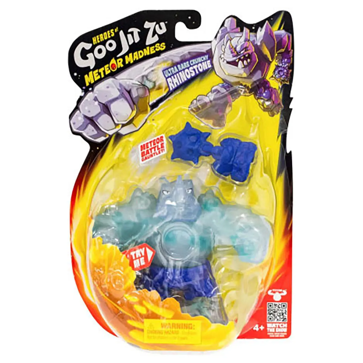 Heroes Of Goo Jit Zu Meteor Madness Rhinostone Stretch Figure 1