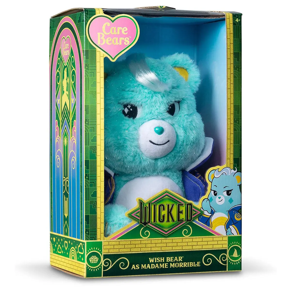 Care Bears X Wicked Wish Bear As Madame Morrible 30Cm Plush 1