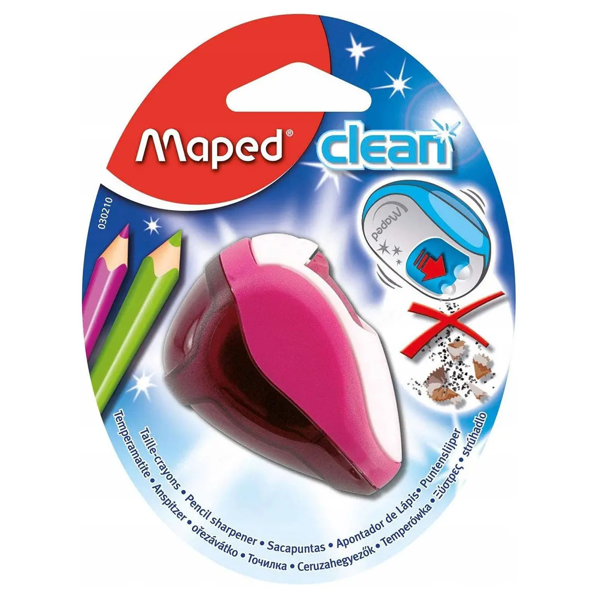 Maped Clean Two Hole Pencil Sharpener 1