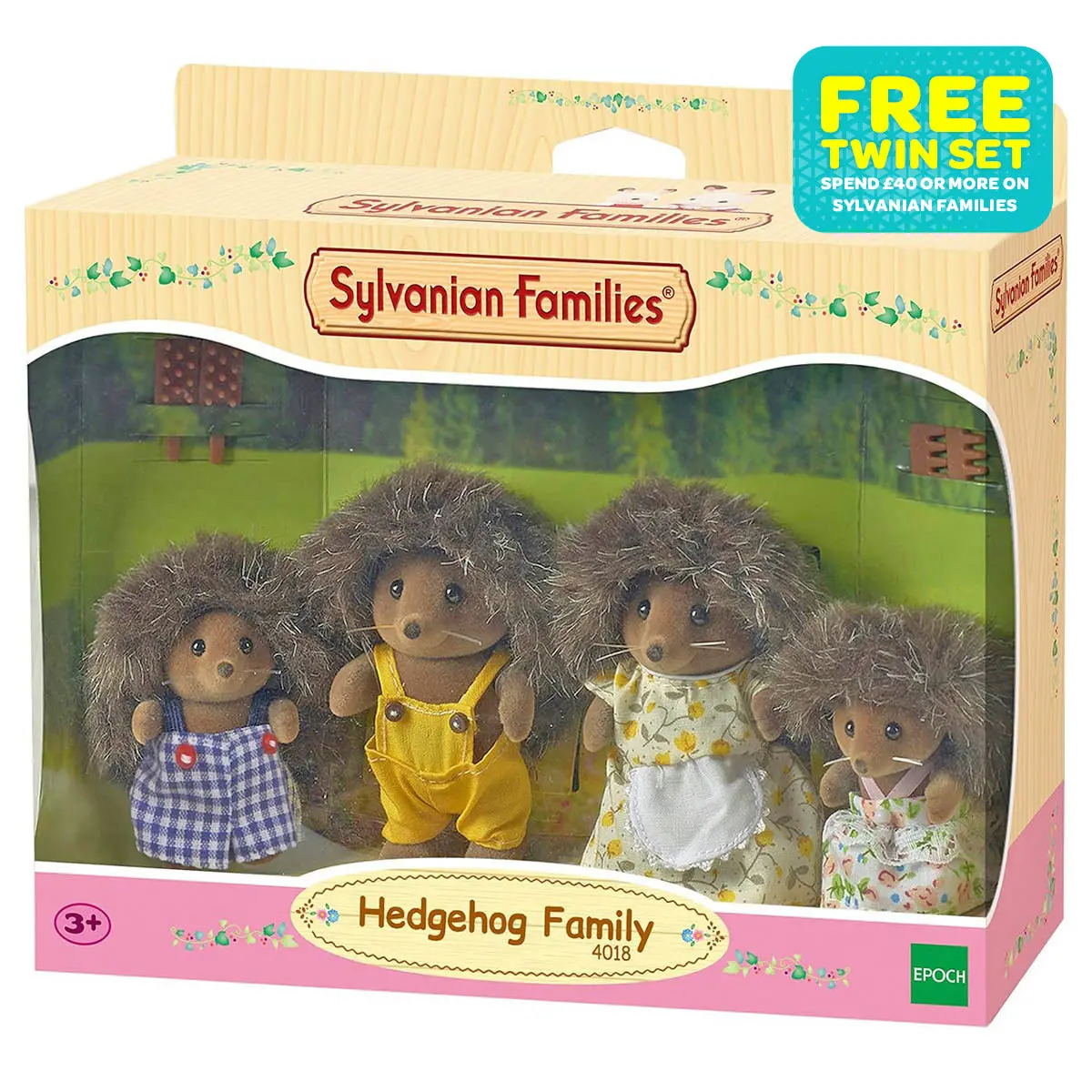 Sylvanian Families Hedgehog Family Set 1