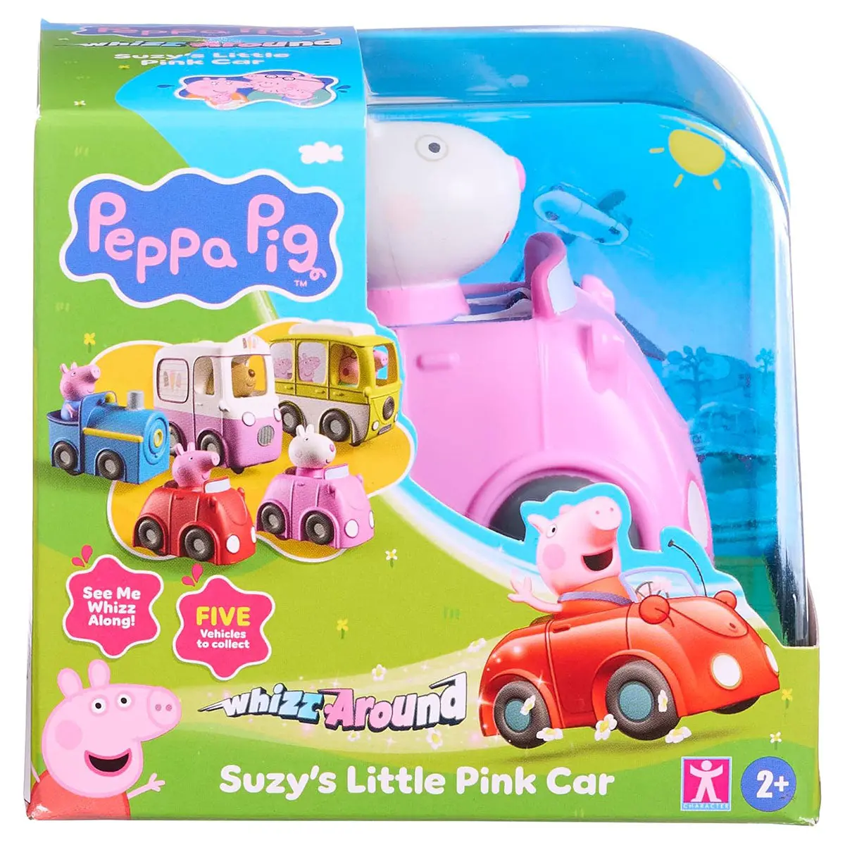 Peppa Pig Whizz-Around Suzy's Little Pink Car 1