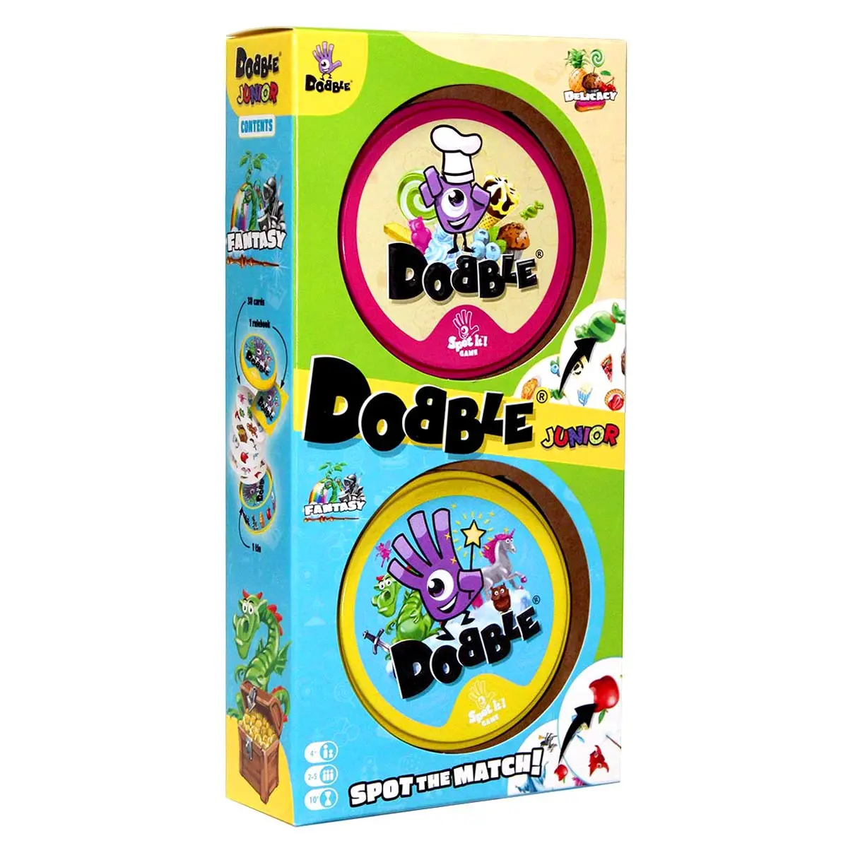 Dobble Junior Card Game Double Pack 1