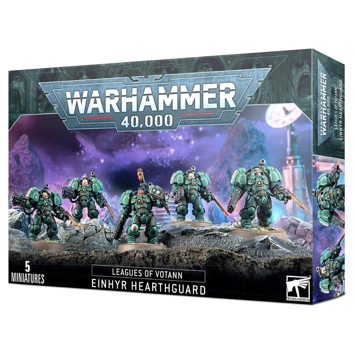 Warhammer 40,000 Leagues Of Votann: Einhyr Hearthguard Miniatures Set 1