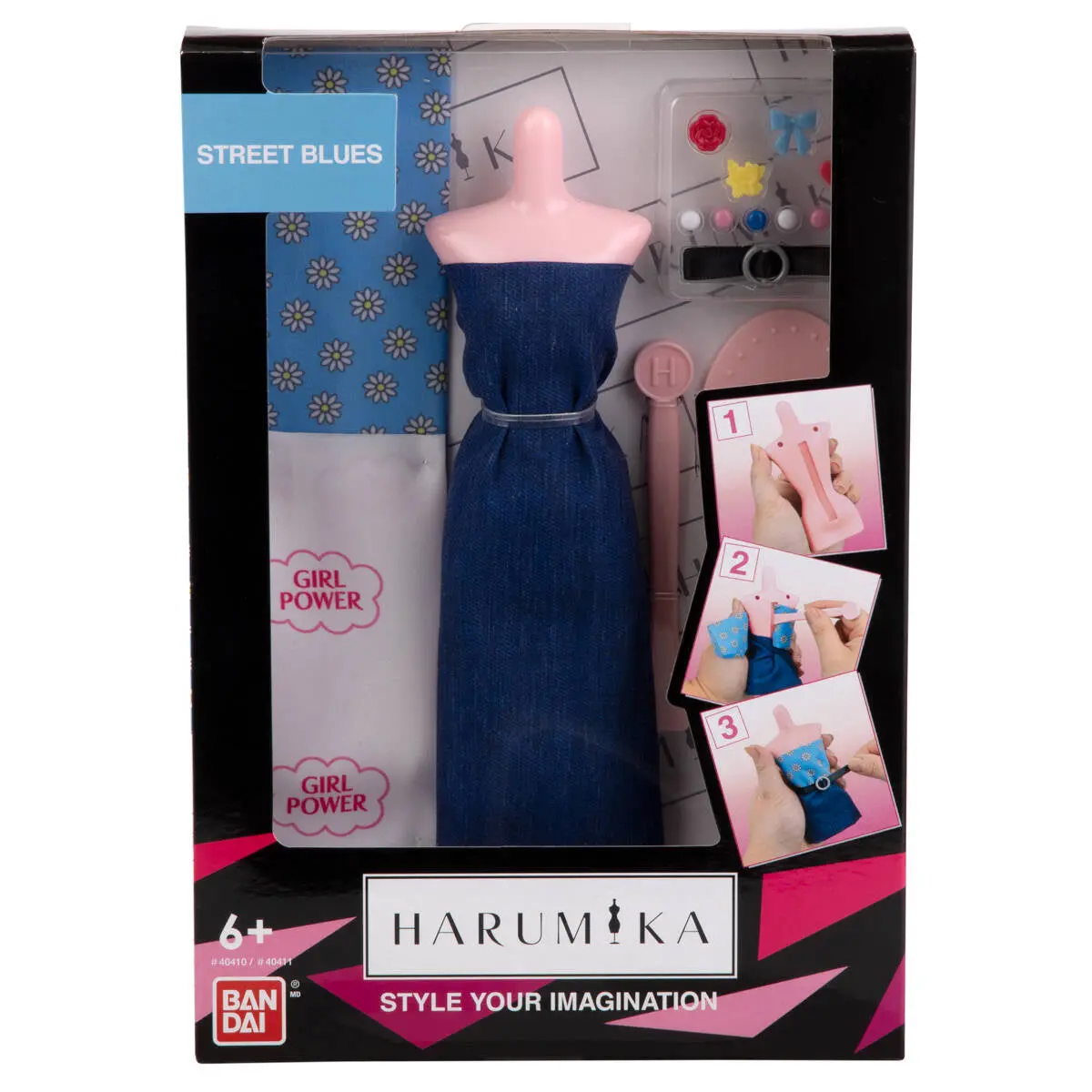 Harumika Street Blues Fashion Design Craft Kit 1