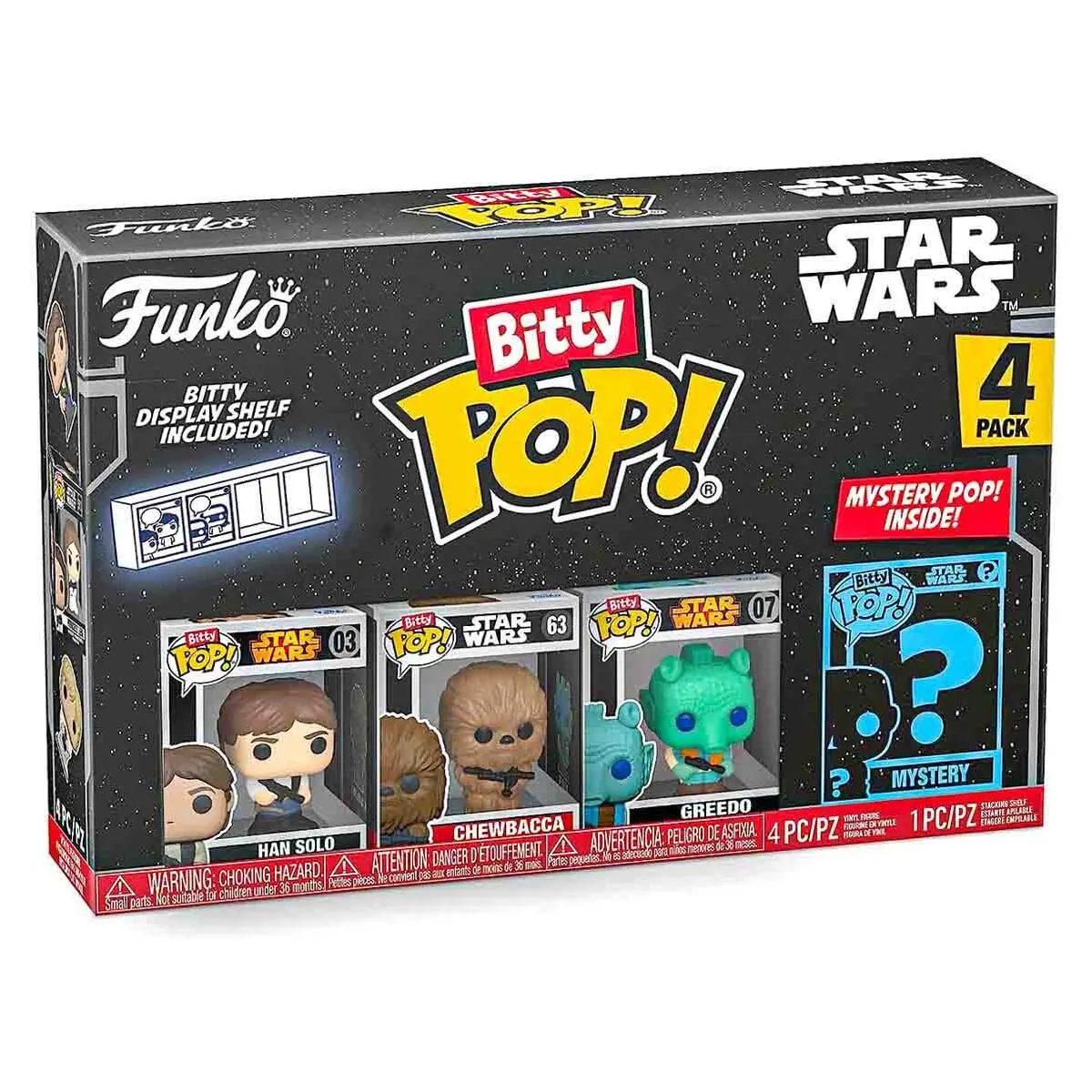 Funko Bitty Pop! Star Wars Mini Figures Series 3 (4 Pack) 1