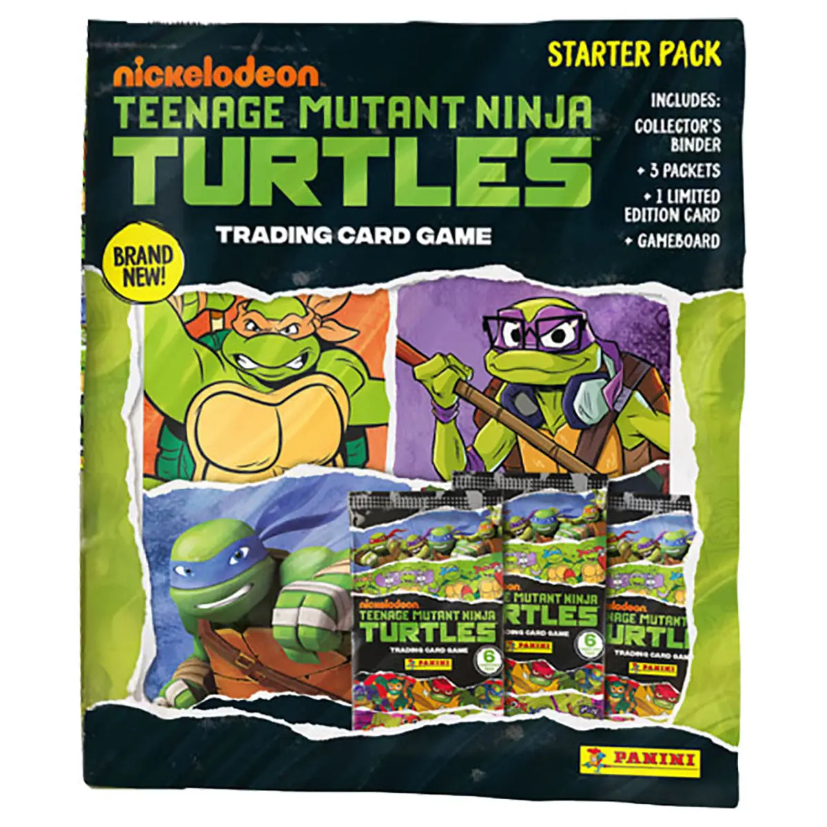 Panini Teenage Mutant Ninja Turtles 3 Trading Card Game Starter Pack 1
