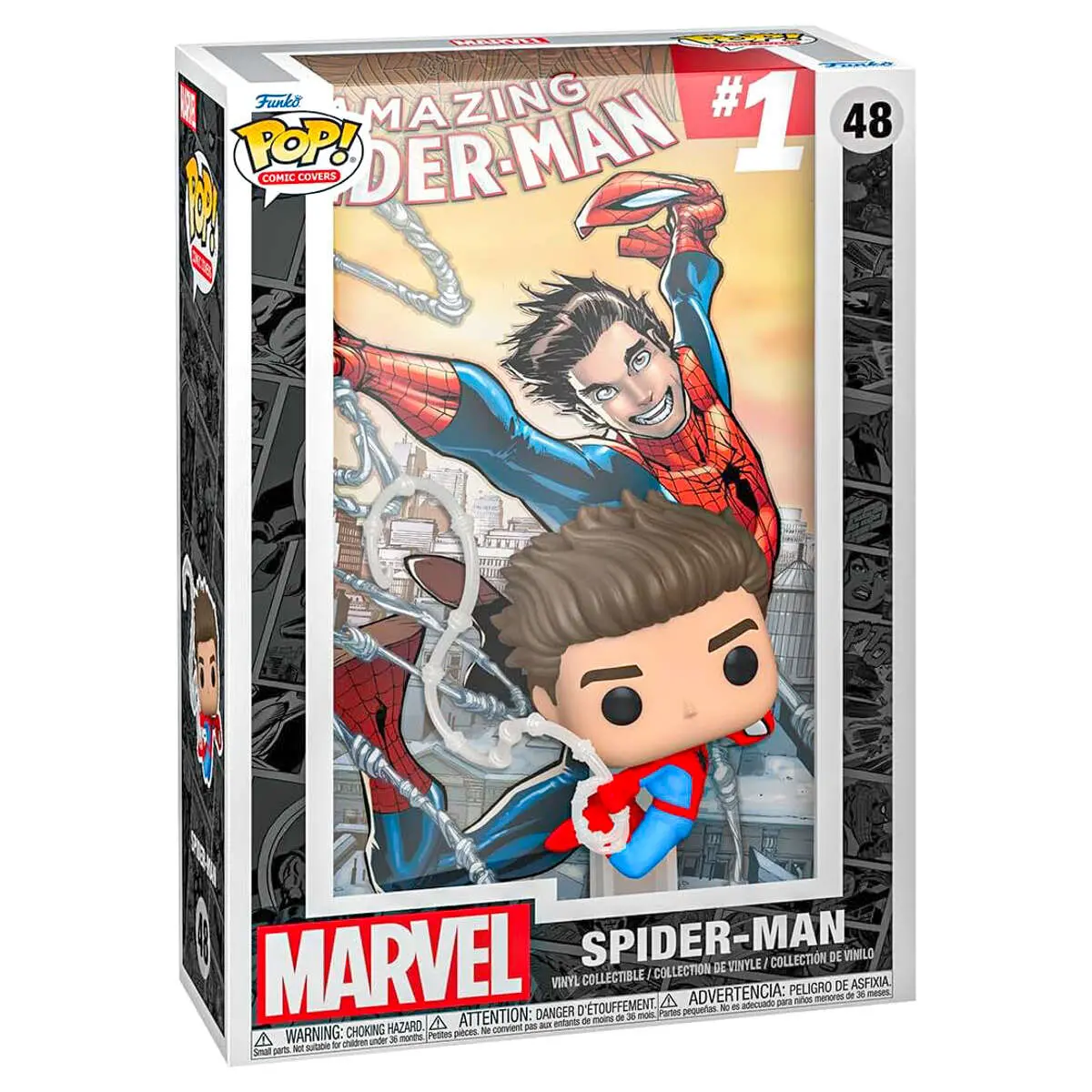 Funko Pop! Comic Covers: Marvel The Amazing Spider-Man #1 Vinyl Collectible #48 1