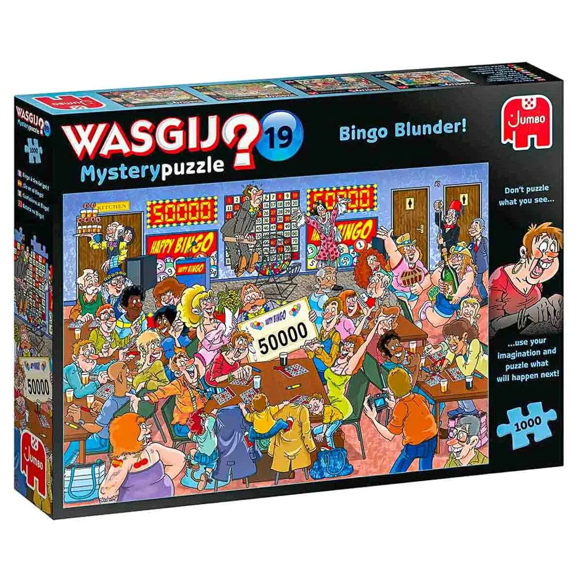 Wasgij Mystery 19 Bingo Blunder! 1000 Piece Jigsaw Puzzle 1